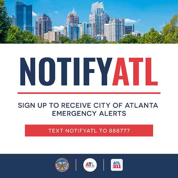 Sign up for emergency alerts with Notify ATL – Stay informed and safe