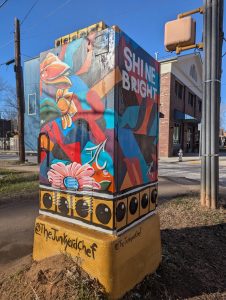 Derek Cook- The Junkyard Chef - utility box 2