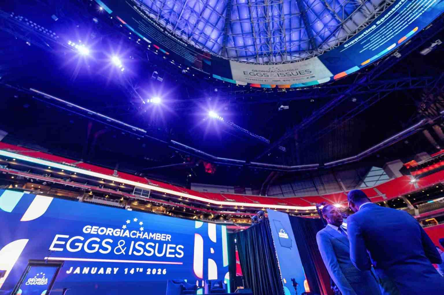 Inside Mayor Dickens’ Message to Georgia at Eggs & Issues