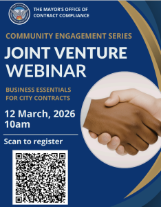 Poster for Joint Venture Virtual Session — March 12, 10:00 a.m.