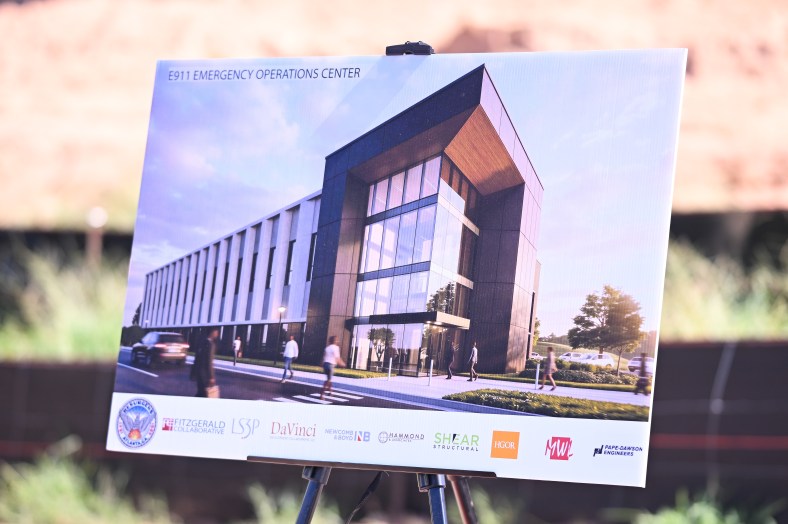 New E911 Emergency Operations Center Breaks Ground